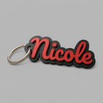 3D Custom Name Keychain