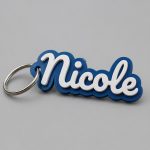 3D Custom Name Keychain