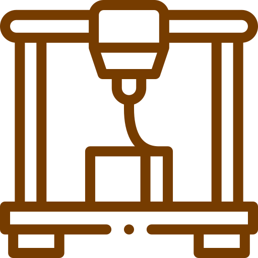 Icon of 3D printer