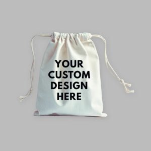 Custom drawstring gift bag
