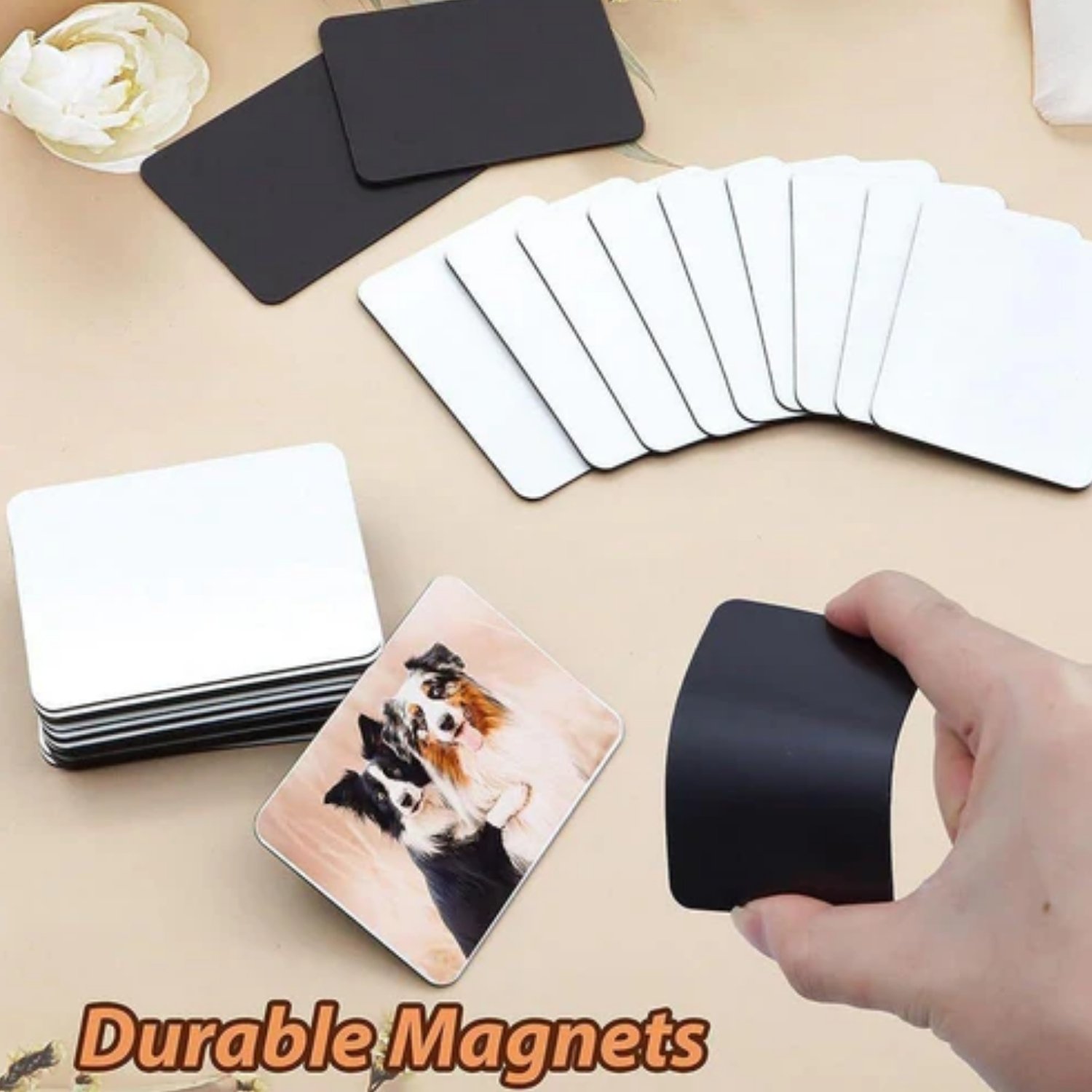 Custom rubber fridge magnet