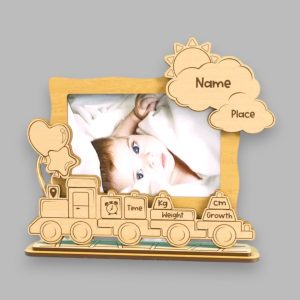 Personalised Baby Birth Record Frame